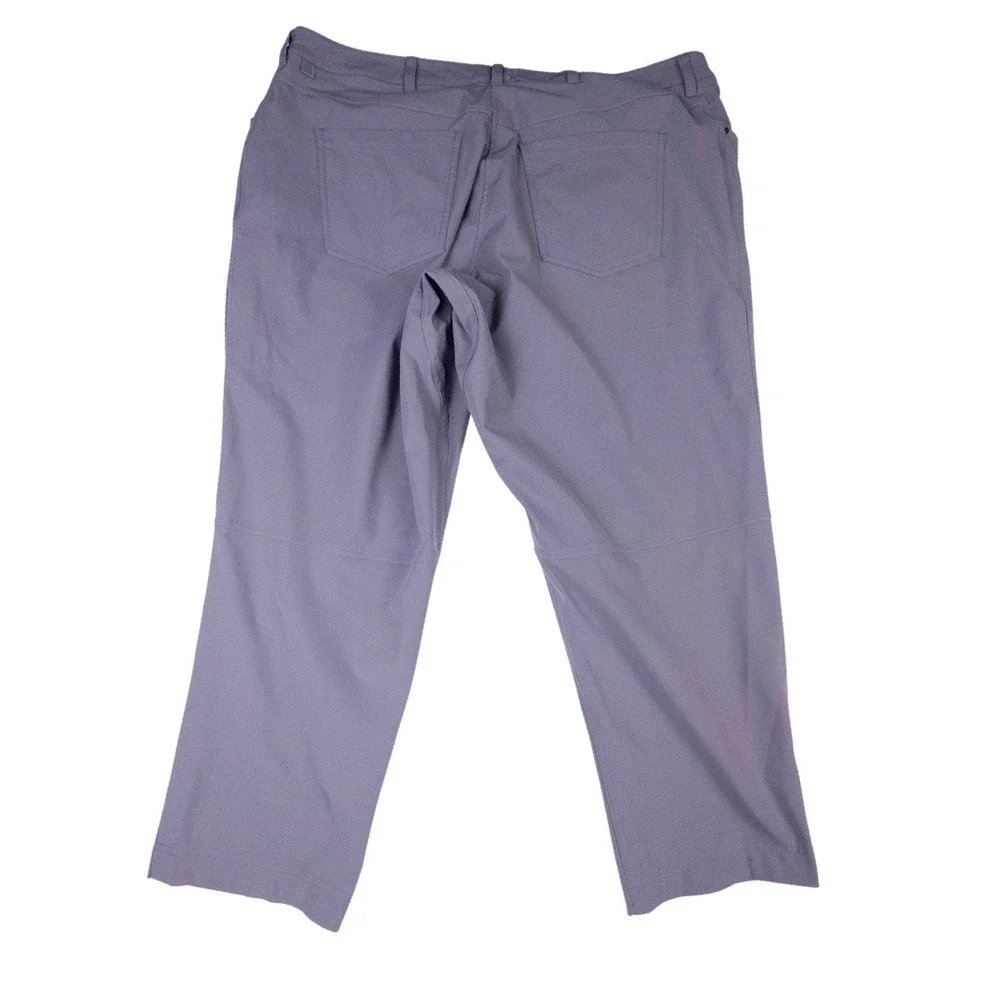 LULULEMON ABC Classic‎ Fit Pants Warpstreme Grey Men's 41x27 MISSING BUTTON